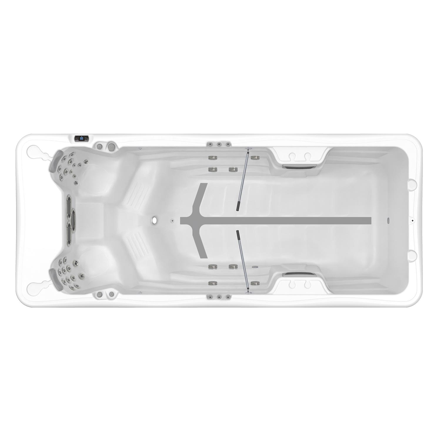 Wellis amazonas riverjet swimspa top